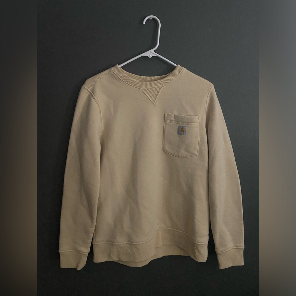 Carhartt Crewneck (Relaxed Fit)- Cream- Medium